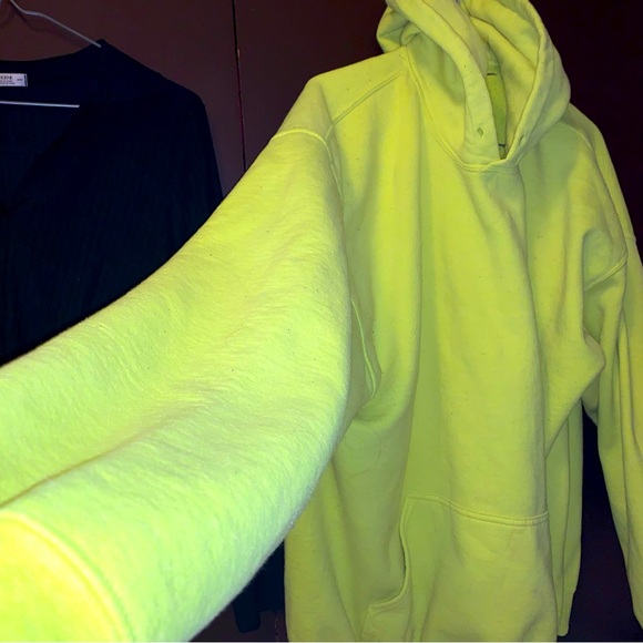 Neon green hoodie - Picture 6 of 6